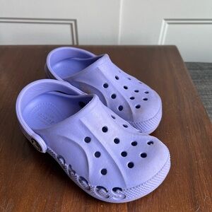 CROCS Kids' Purple Slip-On Clogs